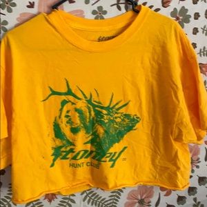 Yellow and green Stoney shirt